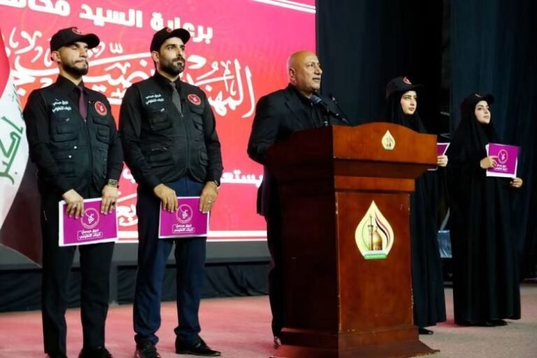 برعاية محافظ كربلاء.. فريق مبدعي كربلاء يستعرض جهوده الصحية والخدمية لزيارة الأربعينية