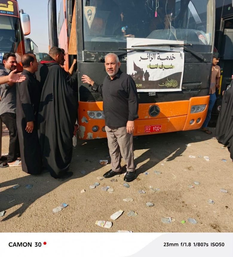 جولة رقابية على موكب غذائي.